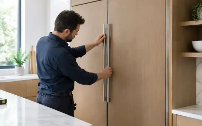 How to Level Integrated Refrigerator Doors