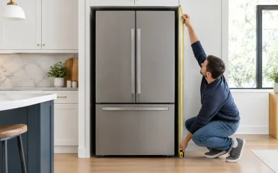 Integrated Refrigerator Cabinet Clearance Guide