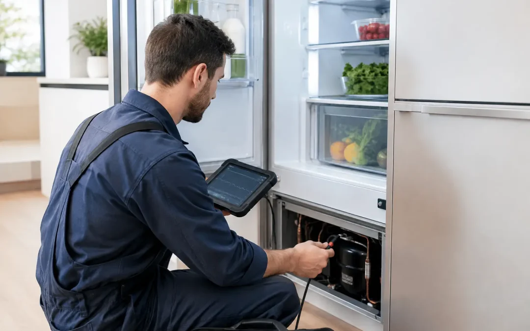Appliance Diagnostics for Built-In Refrigeration